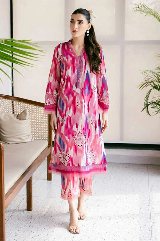 Picture of Nureh - Bellerina Embroidered Chikankari Lawn Collection Vol 1 - NU2-154 - Unstitched - Available at Raja Sahib