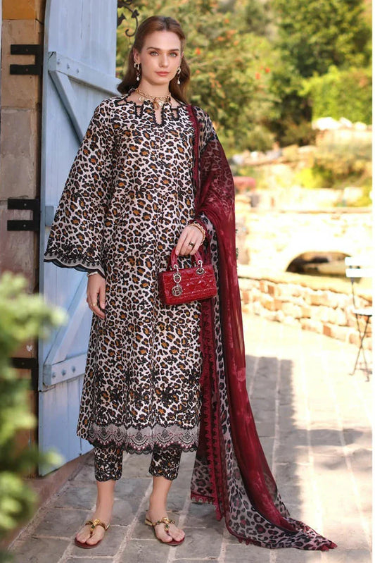 Picture of Noor by Saadia Asad - Noor Luxe Chikenkari Collection - Design 2B - Unstitched - Available at Raja Sahib