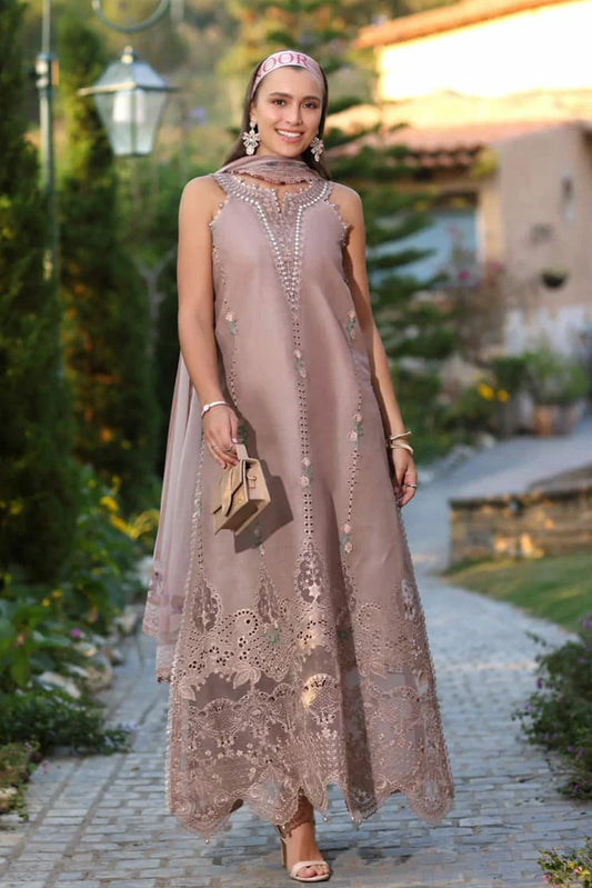 Picture of Noor by Saadia Asad - Noor Luxe Chikenkari Collection - Design 6B - Unstitched - Available at Raja Sahib