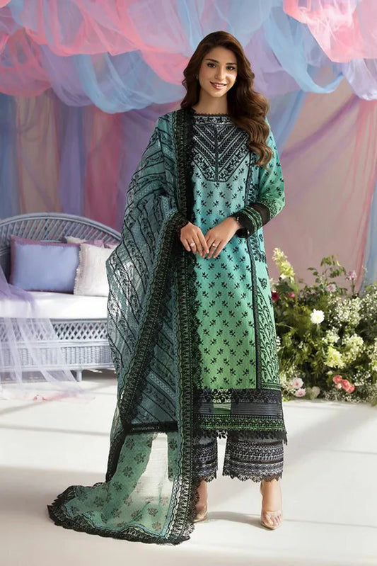 Picture of Sobia Nazir - Luxury Lawn Collection - Design 12A - Unstitched - Available at Raja Sahib