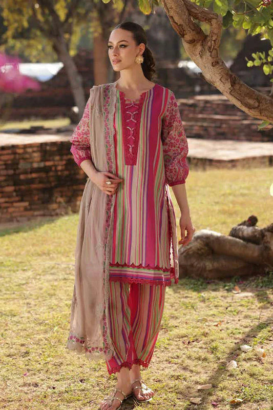 Picture of Charizma - Print Melody Printed Lawn Collection Vol 1 - PM5-03 - Unstitched - Available at Raja Sahib