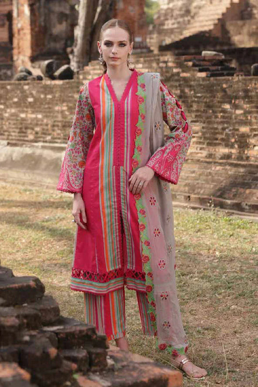 Picture of Charizma - Print Melody Printed Lawn Collection Vol 1 - PM5-07 - Unstitched - Available at Raja Sahib