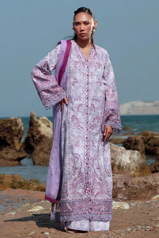 Picture of Afrozeh - Summer Together Lawnkari Collection Vol 3 - 02 Amethyst - Unstitched - Available at Raja Sahib