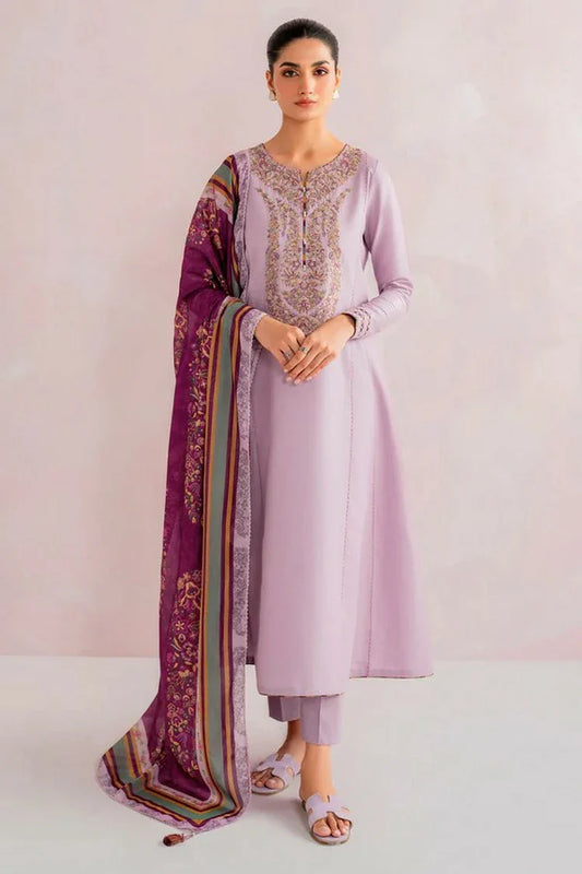 Picture of Jazmin - Summer Basic Collection - Embroidered Lawn USE - 9089 - Unstitched - Available at Raja Sahib