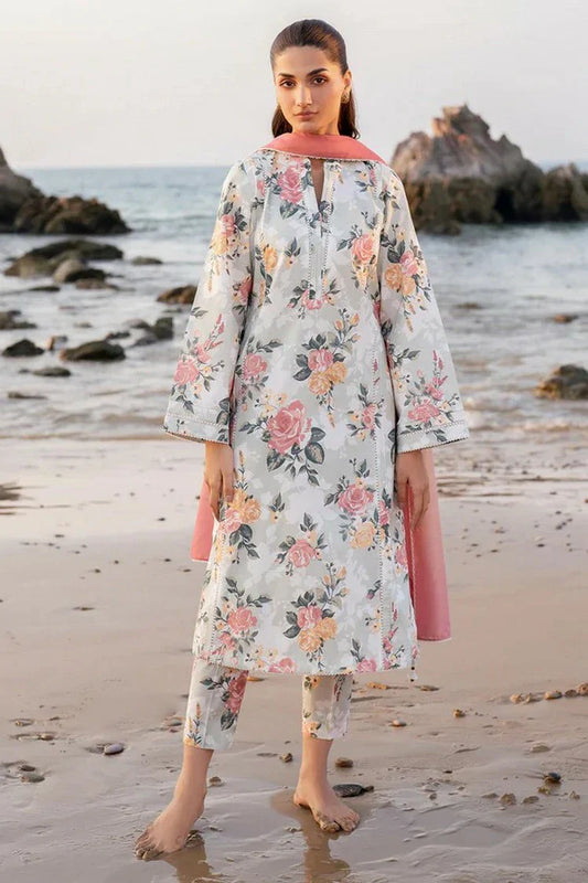 Picture of Jazmin - Summer Basic Collection - DIGITAL PRINTED LAWN USE-9156 - Unstitched - Available at Raja Sahib