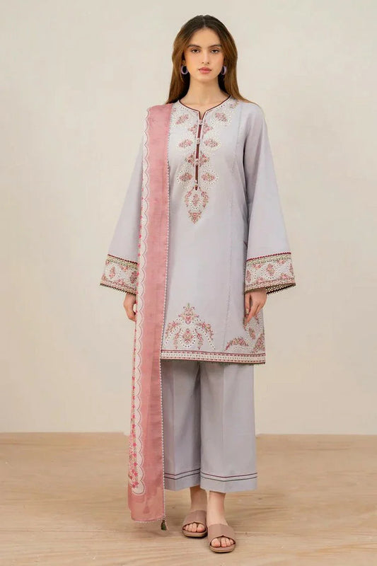 Picture of Jazmin - Summer Exclusive Collection - EMBROIDERED DOBBY LAWN USE-9129 - Unstitched - Available at Raja Sahib