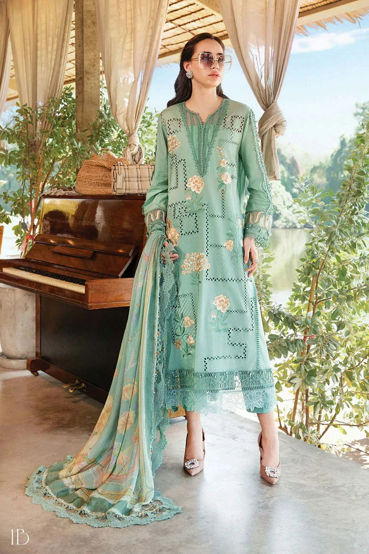 Maria B - M Prints Spring Summer - Design 1B - Unstitched  Raja Sahib