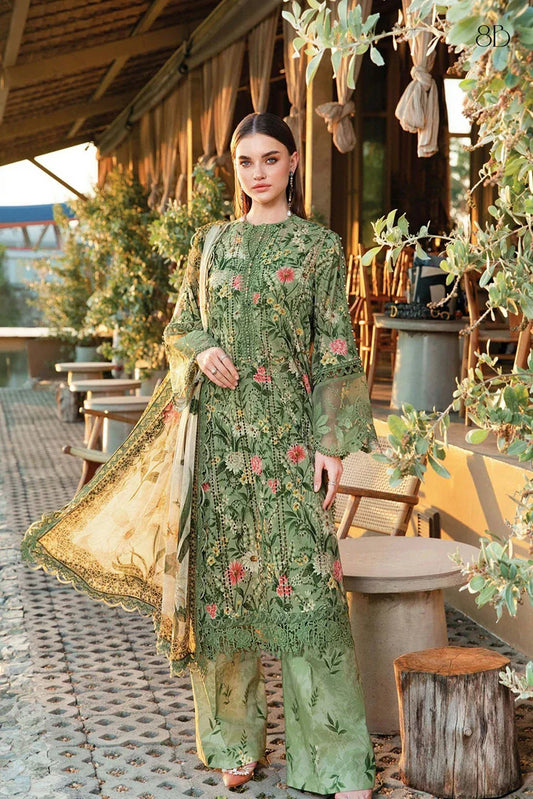 Picture of Maria B - M Prints Spring Summer - Design 8B - Unstitched - Available at Raja Sahib