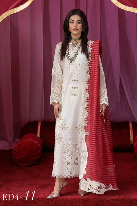 Picture of Charizma - Eid Edit Embroidered Lawn Collection - ED4-11 - Unstitched - Available at Raja Sahib