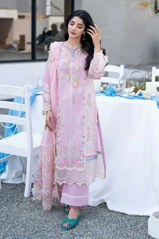 Picture of Aabyaan - Saagar Luxury Festive Lawn Collection - RAQS (AS-02) - Unstitched - Available at Raja Sahib