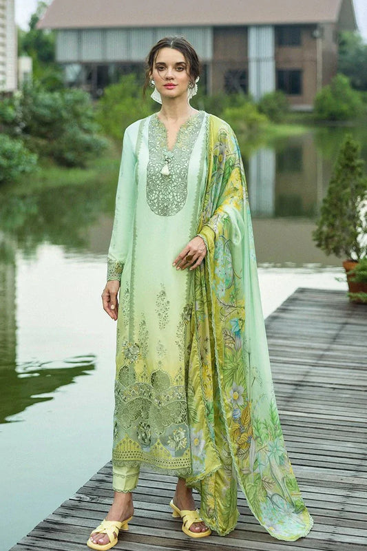 Picture of Mushq - Solace Ombre Chikankari Summer Lawn Collection - MUN SS 2501 07 Unione - Unstitched - Available at Raja Sahib
