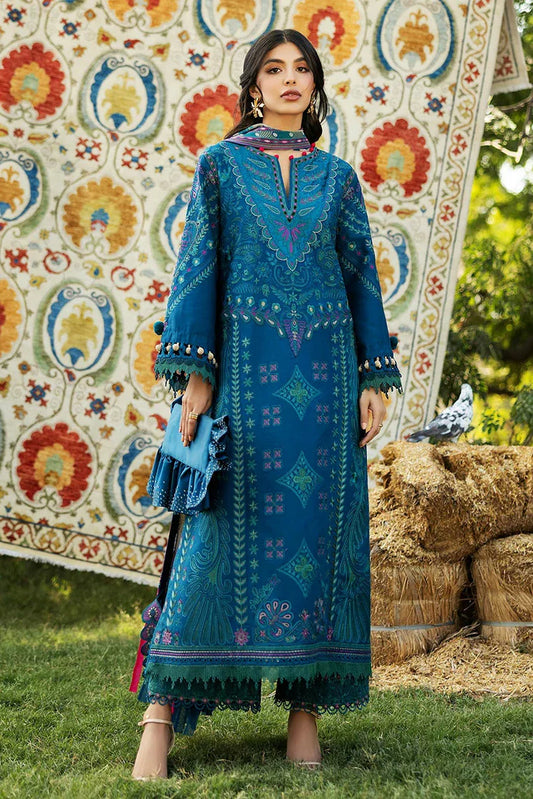 Picture of Sadaf Fawad Khan - Luxury Embroidered Lawn Collection - 6A LIANA - Unstitched - Available at Raja Sahib