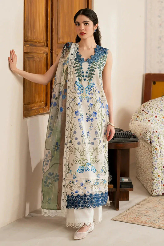 Picture of Asifa & Nabeel - Meraaki Spring Summer Collection Vol 1 - Shabnam (MVL25-13) - Unstitched - Available at Raja Sahib