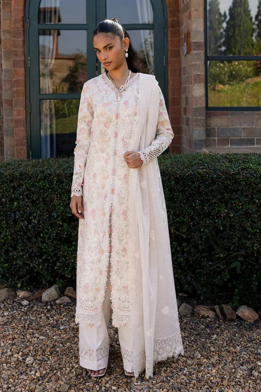 Picture of Qalamkar - Qline Summer Lawn Collection - QM-18 Feeha - Unstitched - Available at Raja Sahib
