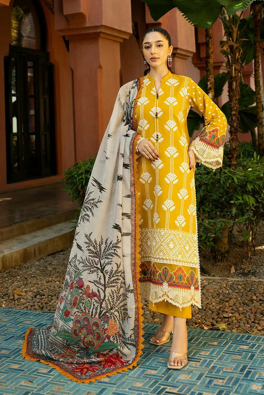 Picture of Zainab Chottani - Chikankari Collection - Aanya-4A - Unstitched - Available at Raja Sahib