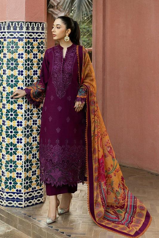 Picture of Zainab Chottani - Chikankari Collection - Nia-6B - Unstitched - Available at Raja Sahib