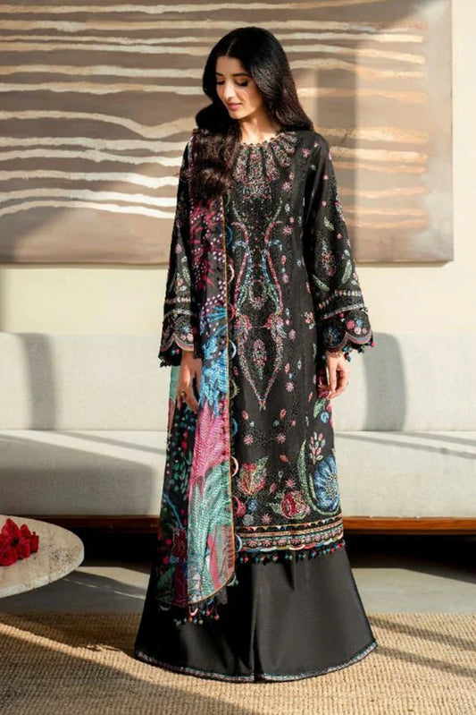 Picture of Jazmin - Shahkaar Luxury Eid Lawn - SL-25-D10 - Unstitched - Available at Raja Sahib