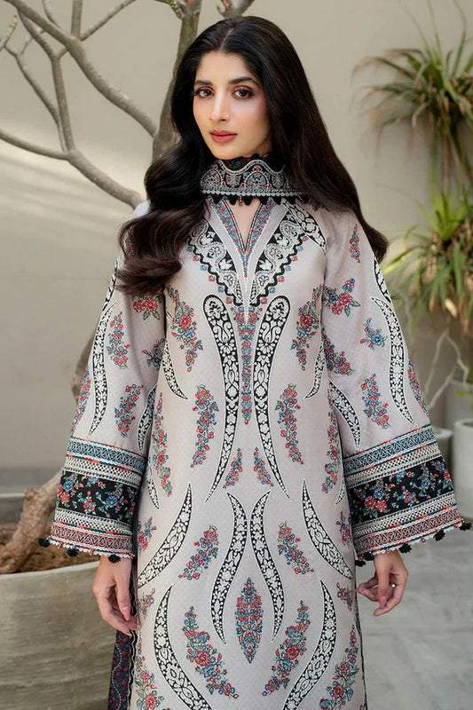 Picture of Jazmin - Shahkaar Luxury Eid Lawn - SL-25-D7 - Unstitched - Available at Raja Sahib