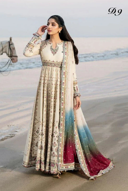 Picture of Jazmin - Shahkaar Luxury Eid Lawn - SL-25-D9 - Unstitched - Available at Raja Sahib
