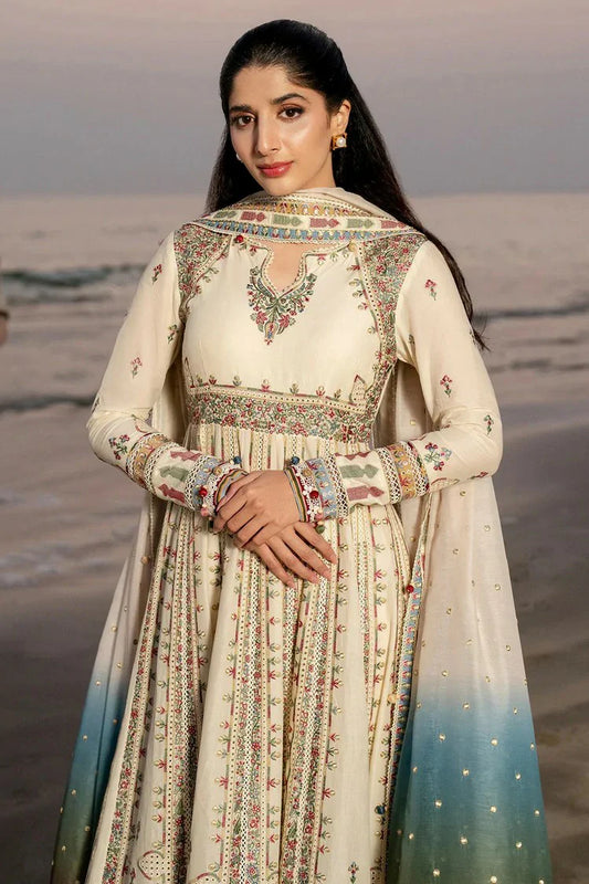 Picture of Jazmin - Shahkaar Luxury Eid Lawn - SL-25-D9 - Unstitched - Available at Raja Sahib