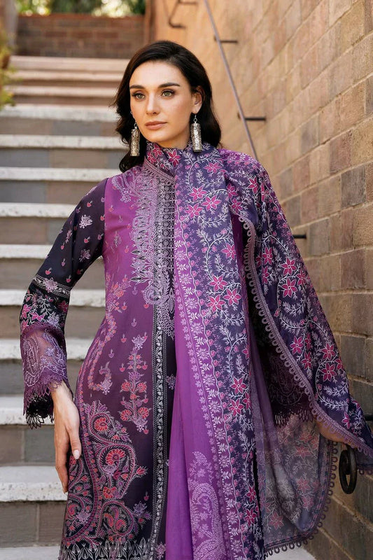 Picture of Afrozeh - Damask The Holiday Edit - D-10 Azrina A - Unstitched - Available at Raja Sahib