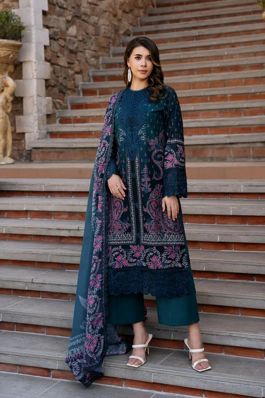 Picture of Afrozeh - Damask The Holiday Edit - D-10 Azrina B - Unstitched - Available at Raja Sahib