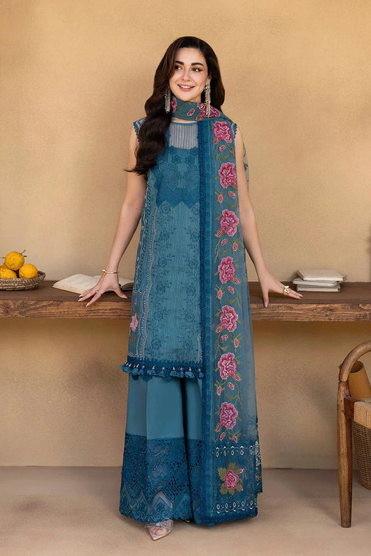 Picture of Saira Rizwan - Luxury Collection - ALMA-SRL25-12 - Unstitched - Available at Raja Sahib