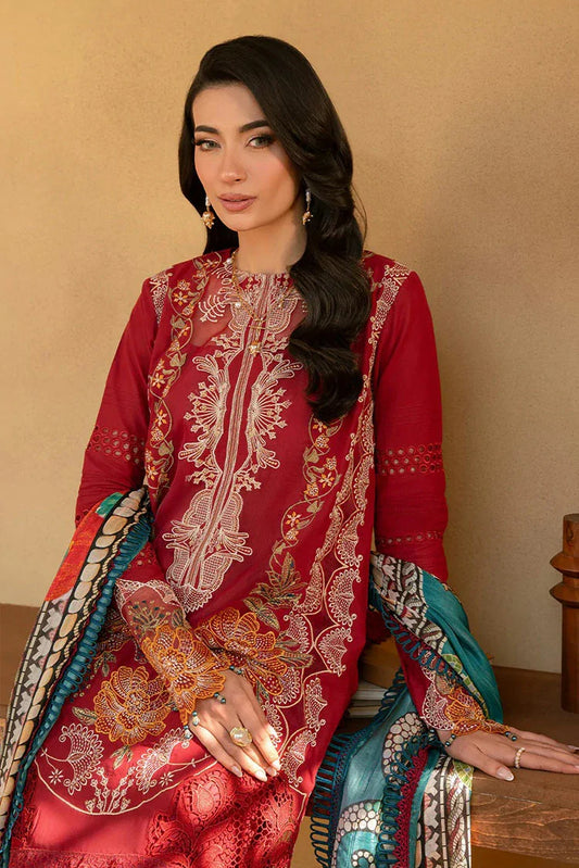 Picture of Saira Rizwan - Luxury Collection - MANON-SRL25-02 - Unstitched - Available at Raja Sahib