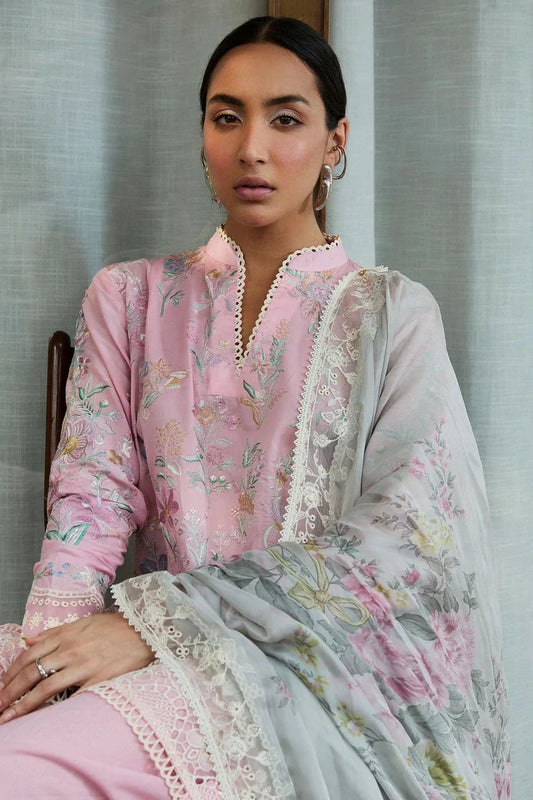 Picture of Zara Shahjahan - Satori Embroidered Lawn Collection - Nozomi-2A - Unstitched - Available at Raja Sahib