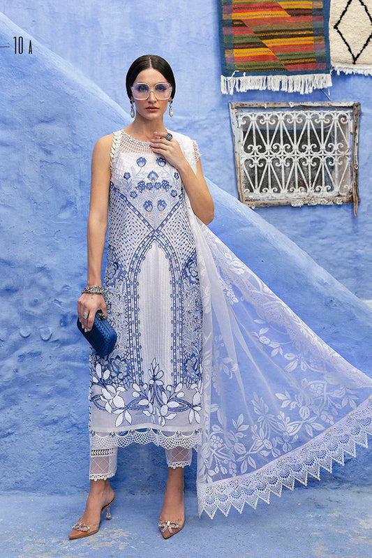 Picture of Maria B - Voyage A Luxe Luxury Lawn Collection - Design 10A - Unstitched - Available at Raja Sahib