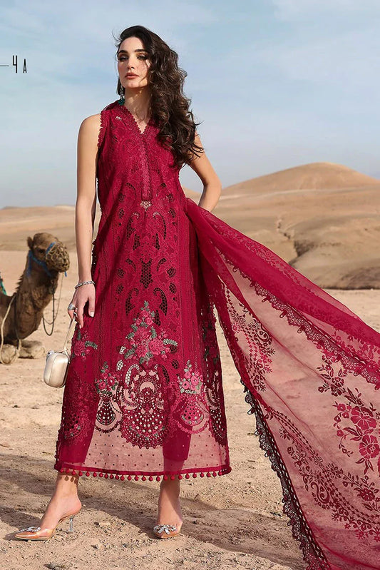 Picture of Maria B - Voyage A Luxe Luxury Lawn Collection - Design 4A - Unstitched - Available at Raja Sahib