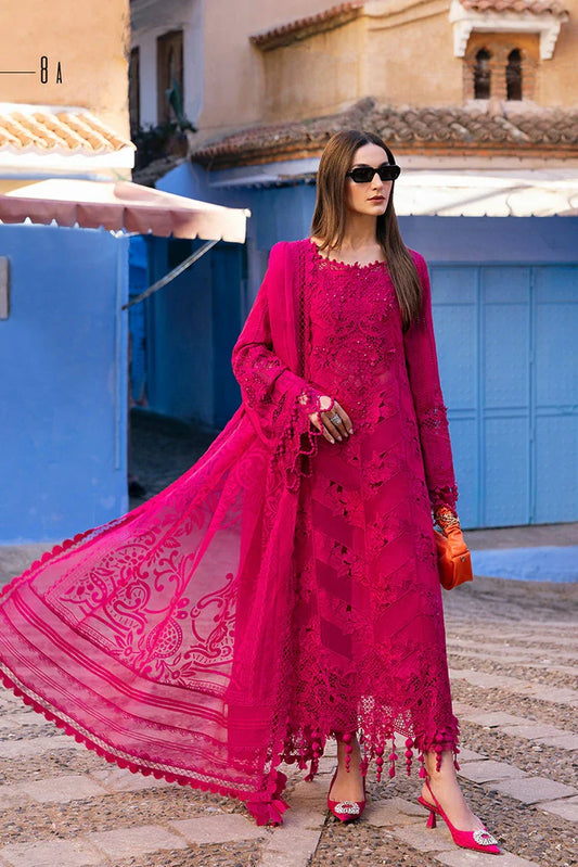 Picture of Maria B - Voyage A Luxe Luxury Lawn Collection - Design 8A - Unstitched - Available at Raja Sahib