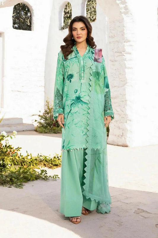 Picture of Maria B - M Basics Lawn Edition Vol 1 - Design 13A - Unstitched - Available at Raja Sahib