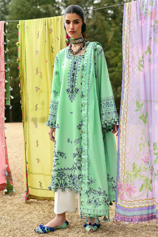 Picture of Zaha - Neelum Lawn Collection - ELAYA (ZL25-10 A) - Unstitched - Available at Raja Sahib