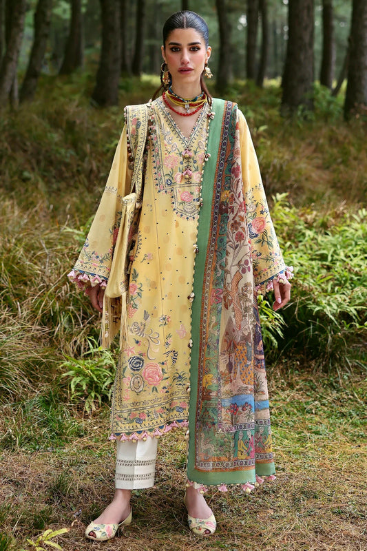 Picture of Zaha - Neelum Lawn Collection - ZURI (ZL25-12 A) - Unstitched - Available at Raja Sahib