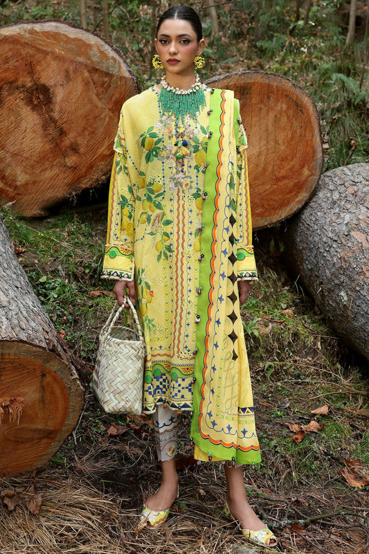 Picture of Zaha - Neelum Lawn Collection - DAHLIA (ZL25-04 A) - Unstitched - Available at Raja Sahib