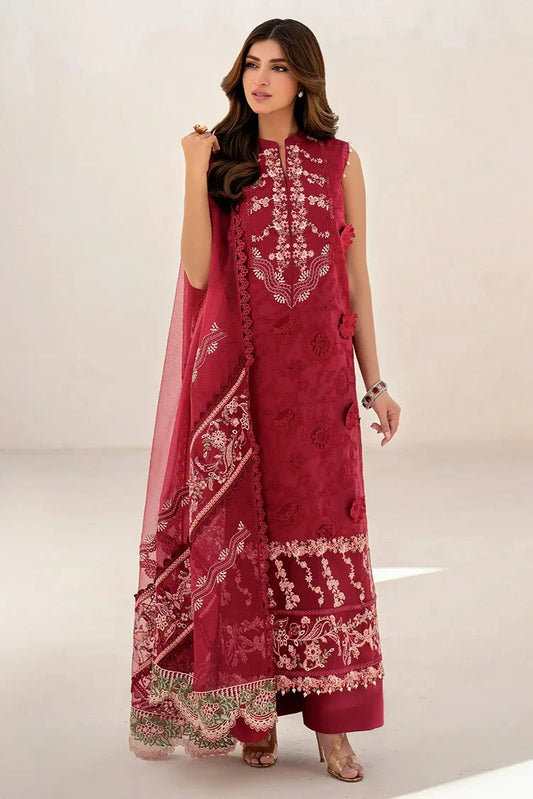 Picture of Asifa & Nabeel - Azalia Luxury Lawn Collection - Opium (AZL25-02) - Unstitched - Available at Raja Sahib