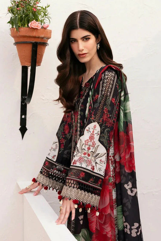 Picture of Baroque - Eid Lawn Collection - EMBROIDERED LAWN EL-D01 - Unstitched - Available at Raja Sahib