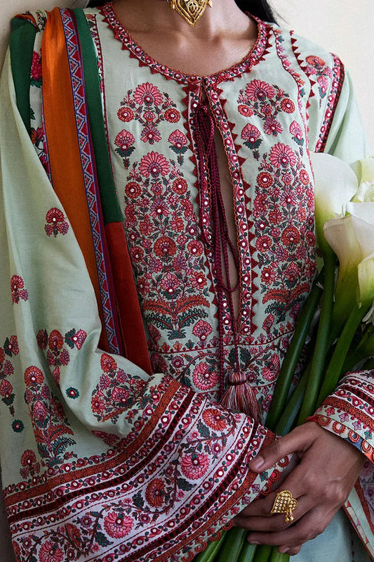 Picture of Hussain Rehar - Jugnu Spring Summer Edit - 01 Rupal - Unstitched - Available at Raja Sahib