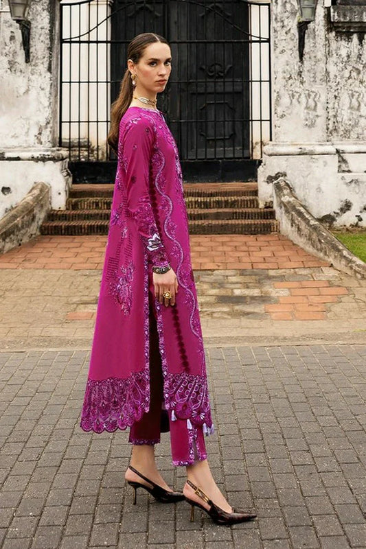 Picture of Mushq - Manaram Luxury Lawn Collection - 14 Dreamy Whirl - Unstitched - Available at Raja Sahib