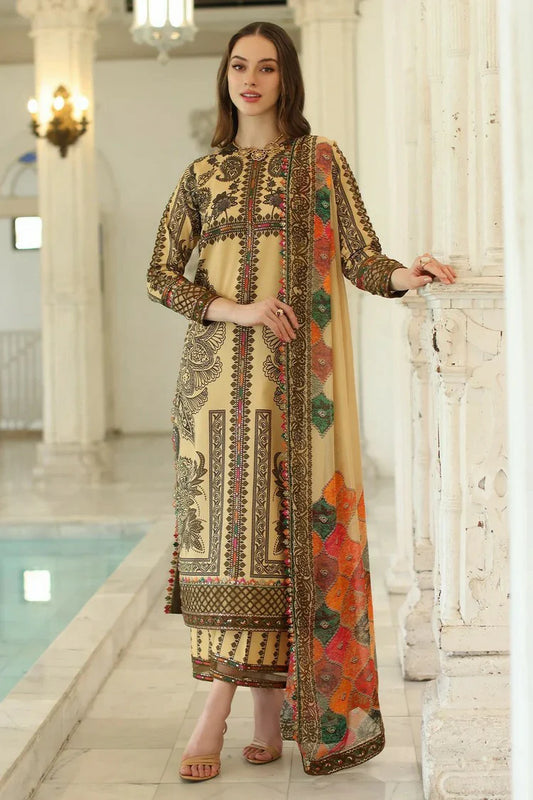Picture of Charizma - Aniiq Embroidered Printed Lawn Collection Vol 1 - AN5-04 - Unstitched - Available at Raja Sahib
