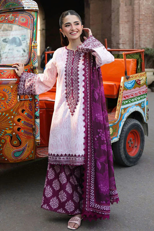 Picture of Asim Jofa - AJ Eid Essential Collection - AJUBF-49 PRINTED EMBROIDERED LAWN 3 PCS - Unstitched - Available at Raja Sahib