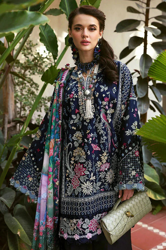 Picture of Republic Womenswear - Kalani Eid Luxury Lawn Collection - D5-B - Nyra - Unstitched - Available at Raja Sahib