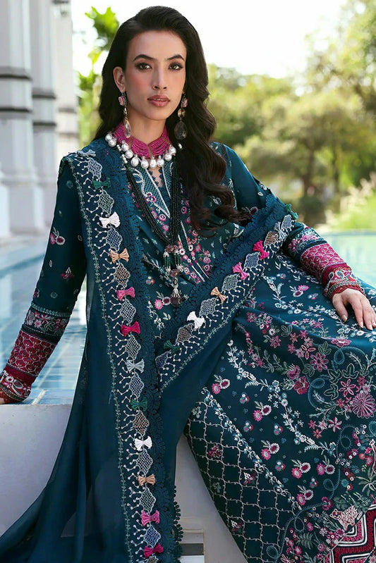 Picture of Republic Womenswear - Kalani Eid Luxury Lawn Collection - D6-A - Selene - Unstitched - Available at Raja Sahib