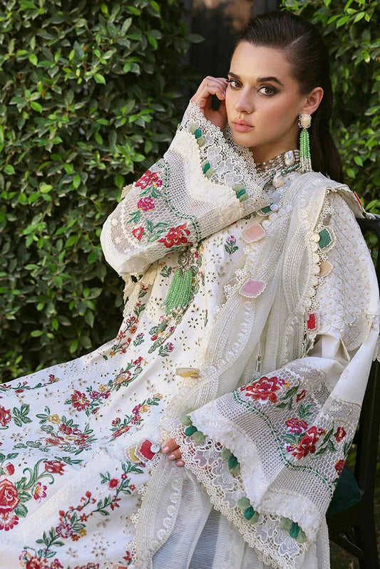 Picture of Republic Womenswear - Kalani Eid Luxury Lawn Collection - D7-A - Mira - Unstitched - Available at Raja Sahib