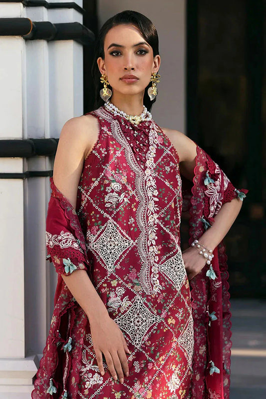 Picture of Republic Womenswear - Kalani Eid Luxury Lawn Collection - D8-B - Lyanna - Unstitched - Available at Raja Sahib