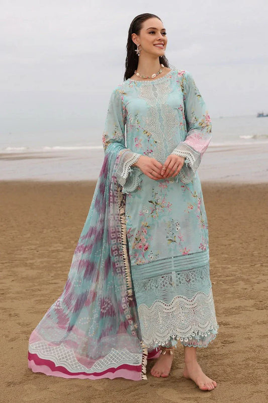Picture of Nureh - Gardenia Embroidered Chikankari Lawn Collection Vol 2 - NSG-173 - Unstitched - Available at Raja Sahib