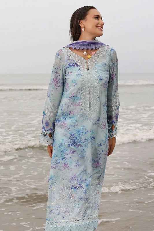 Picture of Nureh - Gardenia Embroidered Chikankari Lawn Collection Vol 2 - NSG-176 - Unstitched - Available at Raja Sahib