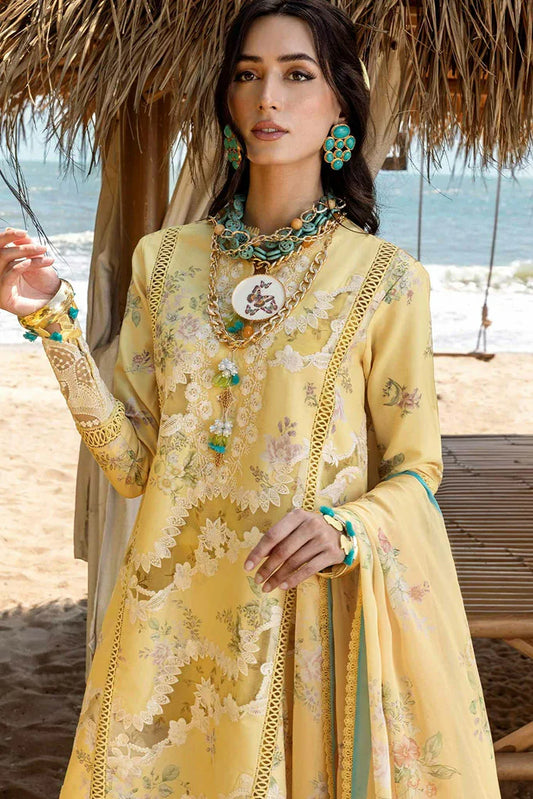 Picture of Saira Shakira - Luxury Lawn Collection - 7A SERENA-A - Unstitched - Available at Raja Sahib