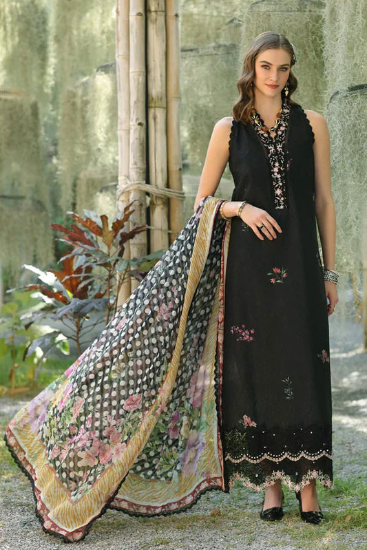 Picture of Noor by Saadia Asad - Noor Eid Luxe Printedkari Ramadan Edit - Design 10B - Unstitched - Available at Raja Sahib